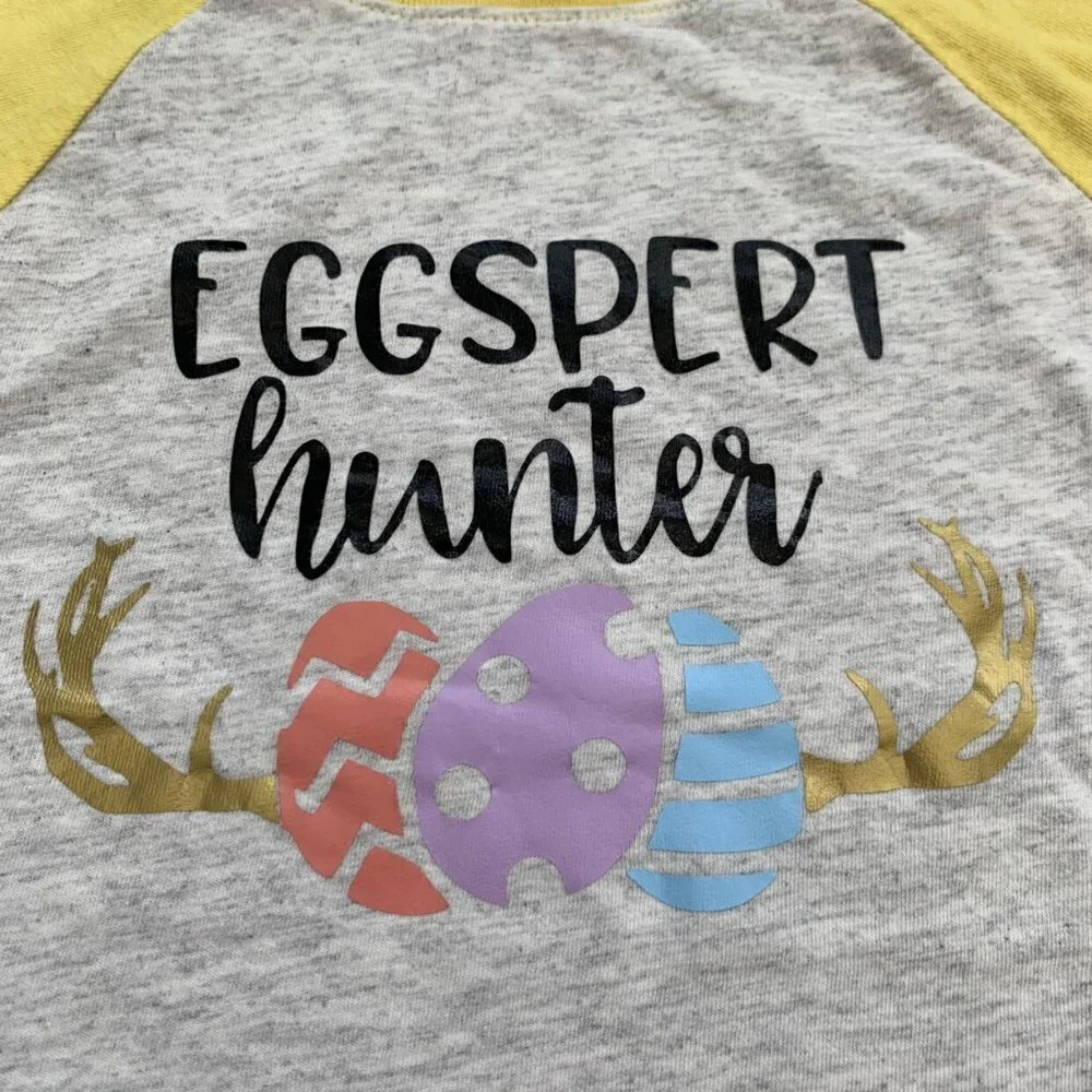 Old Navy Easter Egg Raglan Tee